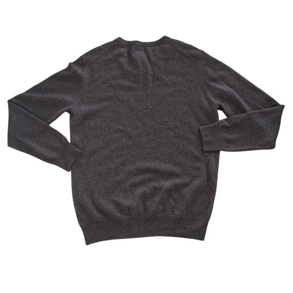 Daniel Hector 100% Cashmere Brown V-Neck Sweater NWT - Picture 4 of 8